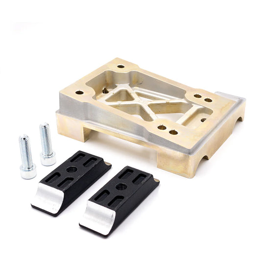 KR Angled Engine Mount With Brackets Magnesium 30mm