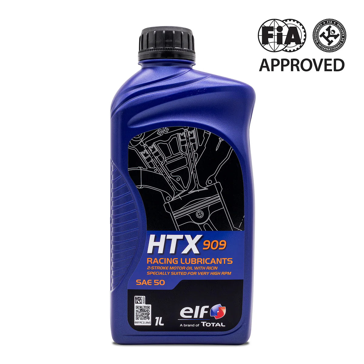 Elf HTX 909 Castor & Synthetic Oil 1L